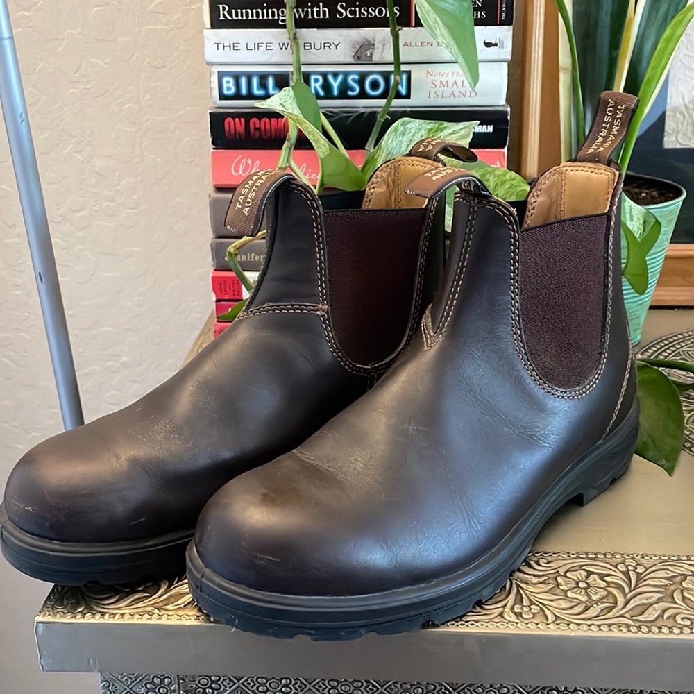 Blundstone 550 Chelsea Boots Walnut Brown